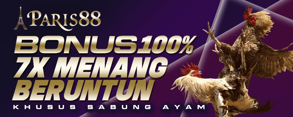 Bonus 100% Taruhan Sabung Ayam